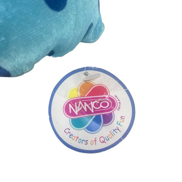 NANCO Blue Polka Dot Frog Plush Stuffed Animal 16" Cute Quarky Toad - Picture 8 of 10